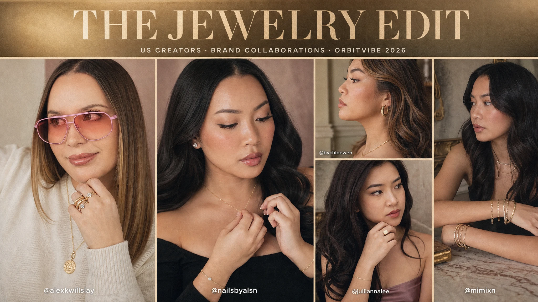 Top Jewelry Influencers in the US for Brand Collaborations