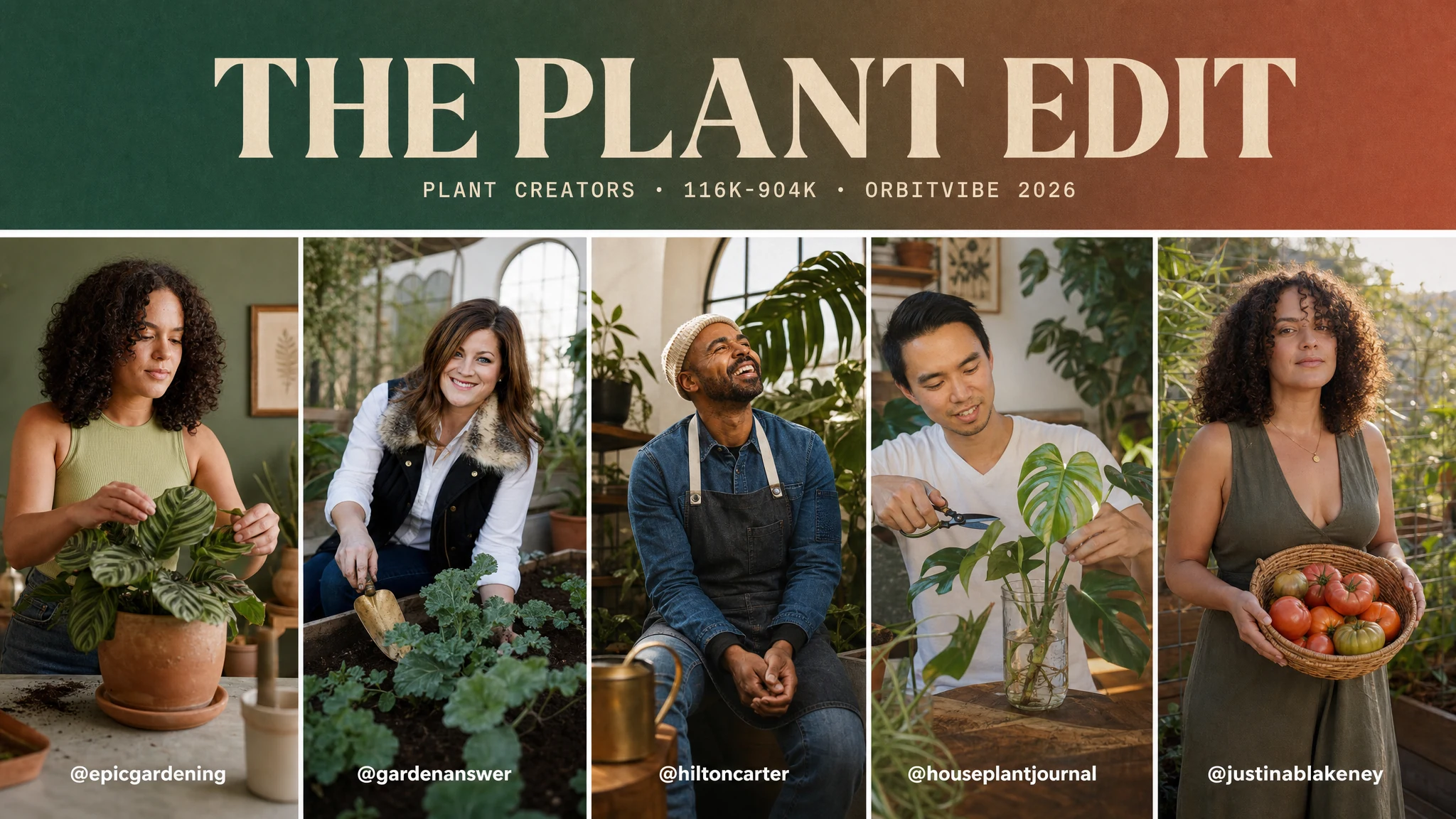 Plant Influencer List for Brand Collaborations