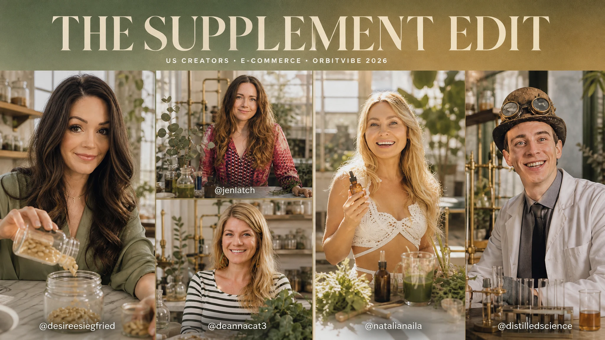Supplement Influencer List in the US for E-commerce Brands