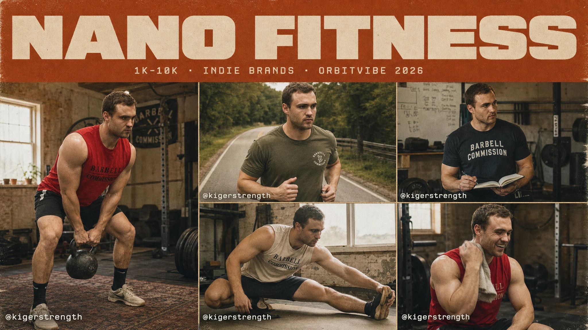 Nano Fitness Influencer List for Small Brands