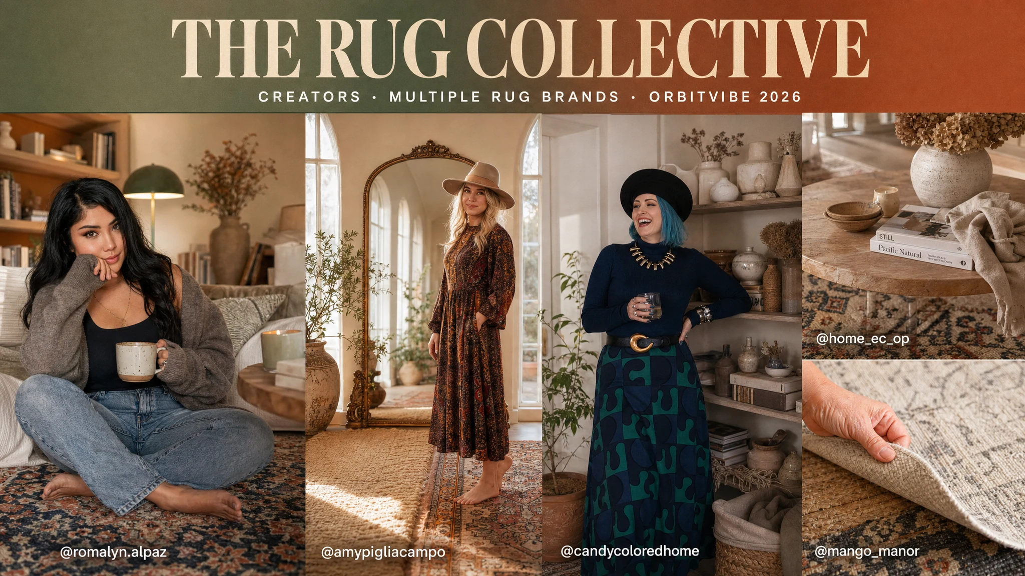 Top Influencers Who Have Worked With Multiple Rug Brands