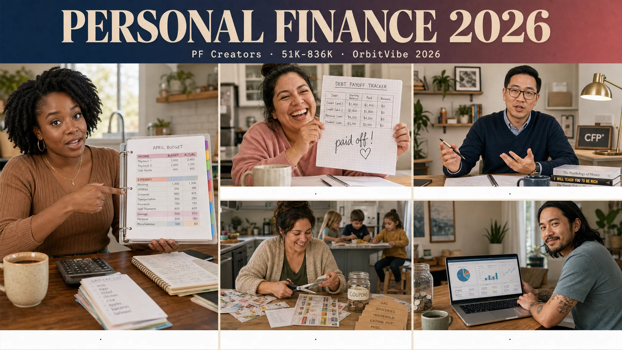 Personal Finance Influencer List for 2026
