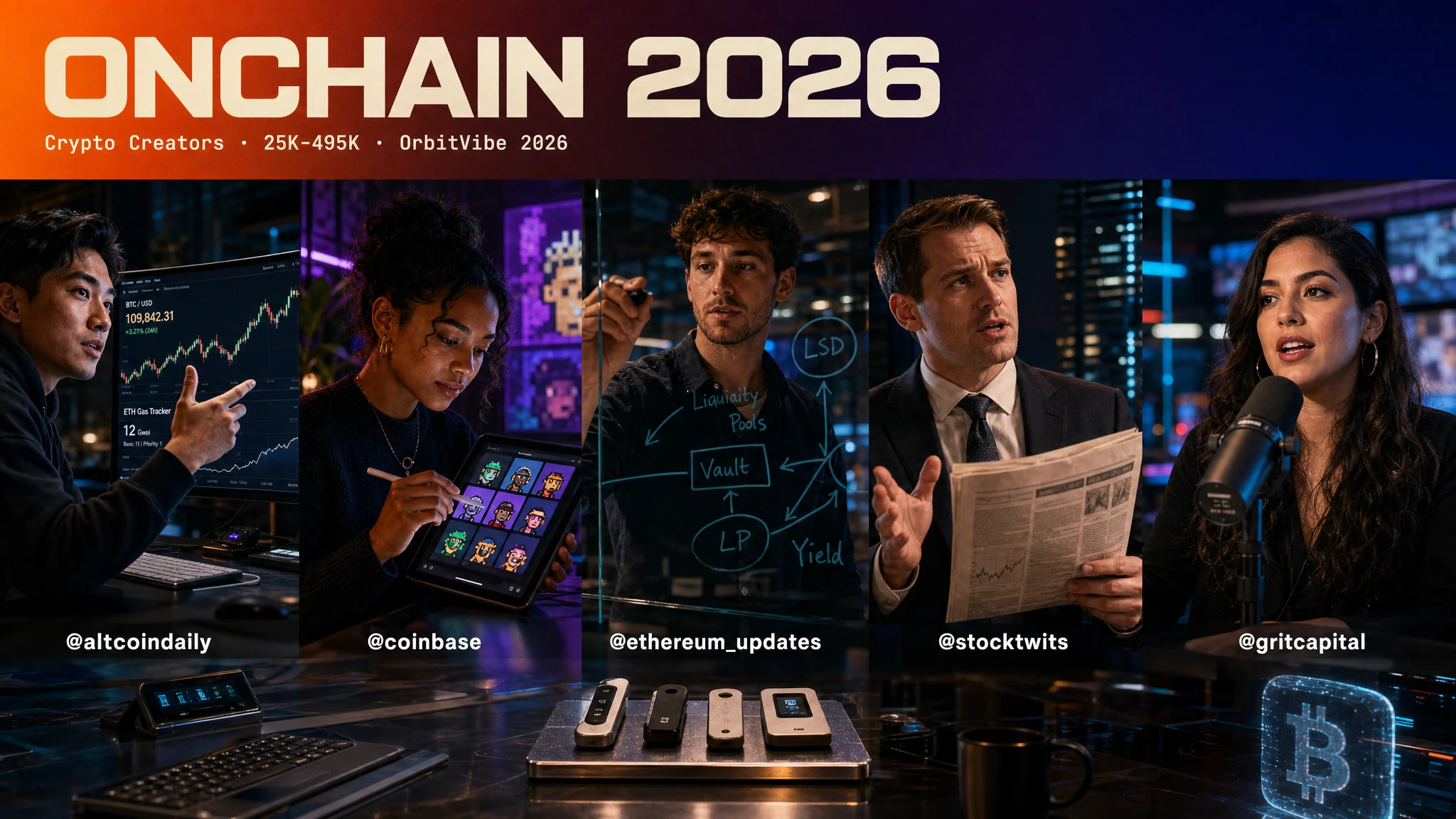 Crypto Influencer List with the Highest Engagement Rate